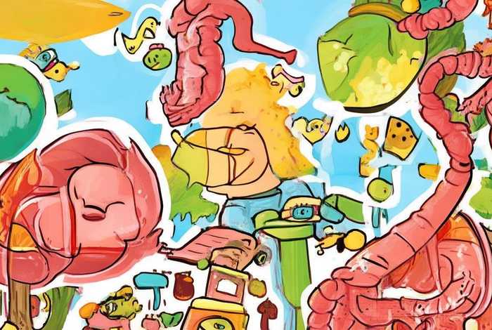 儿童消化系统绘本 - 儿童消化系统绘本图片