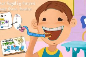 儿童保护牙齿小知识；儿童保护牙齿的图画