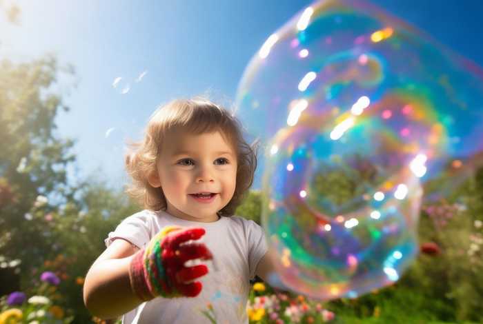 儿童故事吹泡泡；幼儿故事吹泡泡