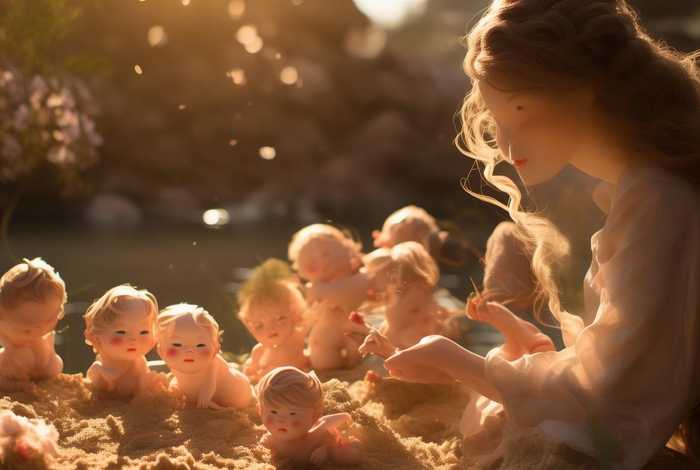 儿童女娲造人的故事（女娲造人的幼儿故事）