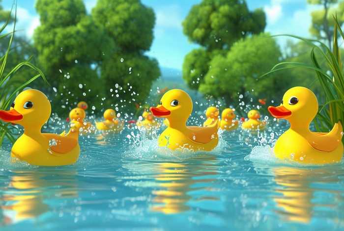 儿童故事简单可爱小鸭子、小鸭子的故事幼儿园