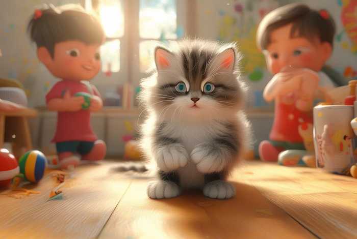 儿童猫的故事、幼儿猫的故事