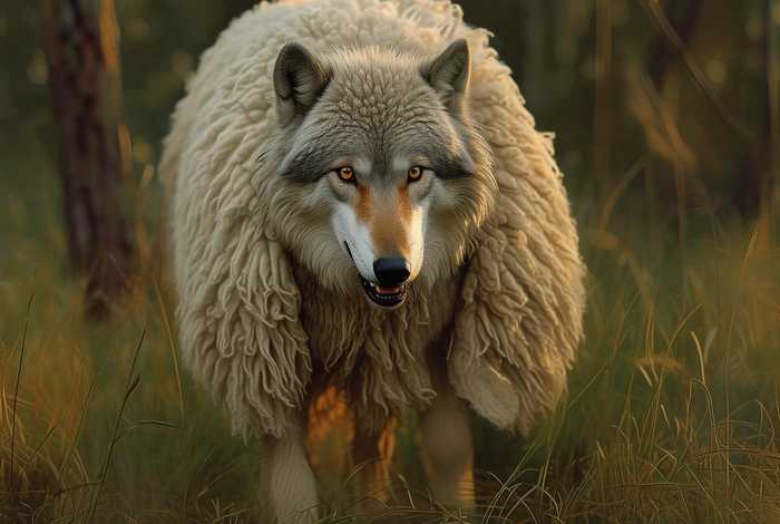 儿童故事披着狼皮的羊的故事 披着羊皮的狼狼的故事 儿童故事披着狼皮的羊的故事 披着羊皮的狼狼的故事