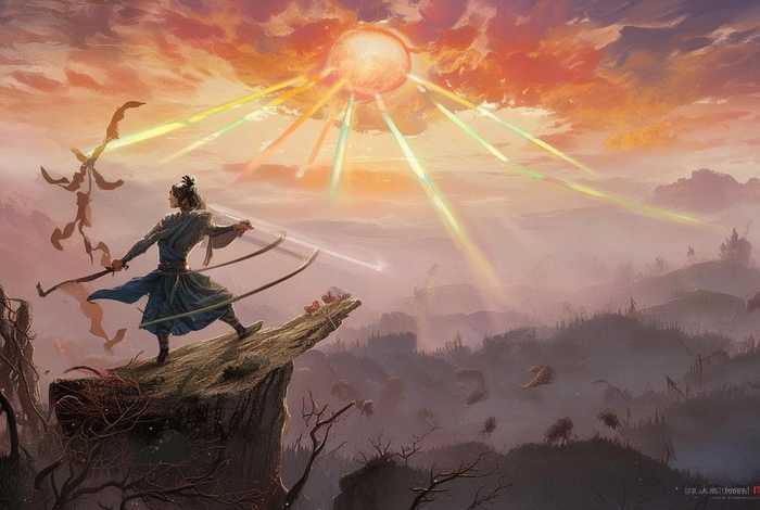 儿童神话故事后羿、神话故事大全后羿射日原本故事