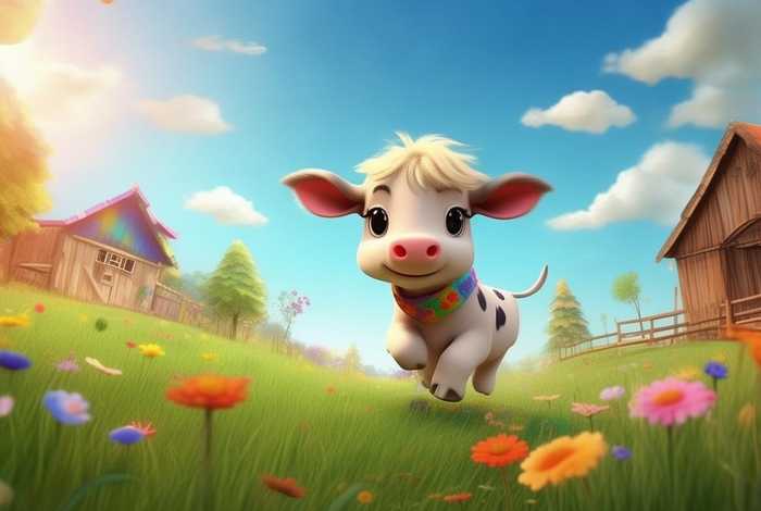 儿童故事书3-6岁牛的故事 - 幼儿故事关于牛的故事