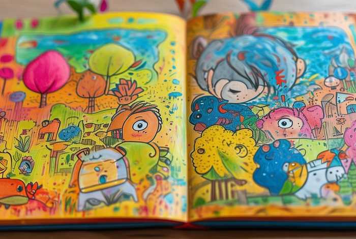 儿童图文小故事，幼儿图文故事小画册