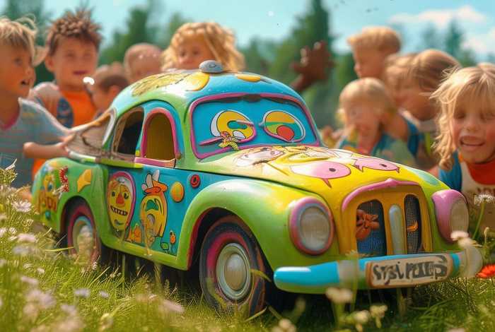 儿童故事车的故事、车的故事幼儿故事