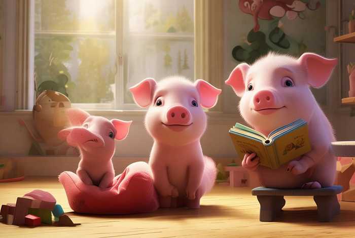 儿童听故事三只小猪、幼儿听故事三只小猪 儿童听故事三只小猪、幼儿听故事三只小猪