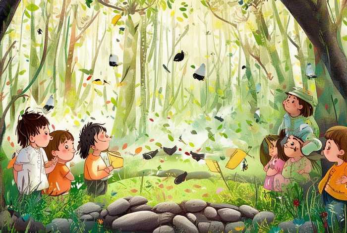 儿童故事配乐有鸟叫；儿童朗诵配乐有鸟叫声