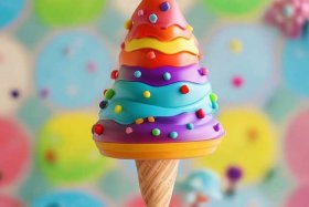 儿童冰淇淋玩具图片；儿童冰淇淋玩具图片简单