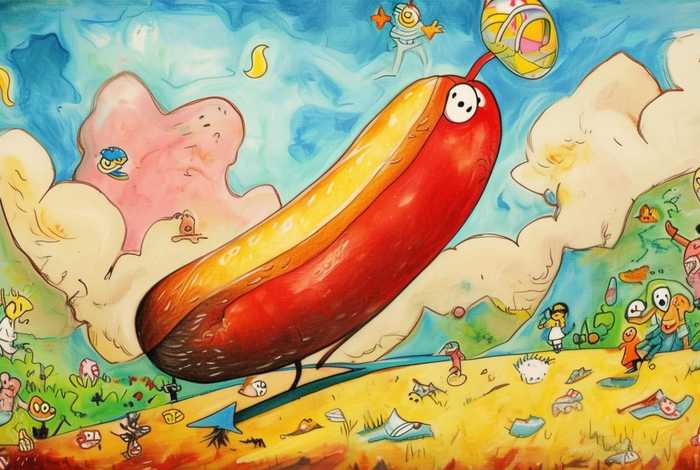 儿童故事热狗、热狗绘本故事