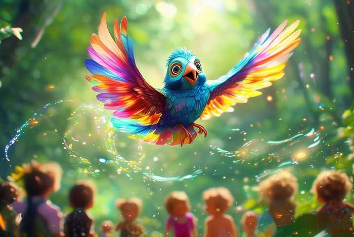 儿童故事小鸟飞行 小鸟飞行的故事