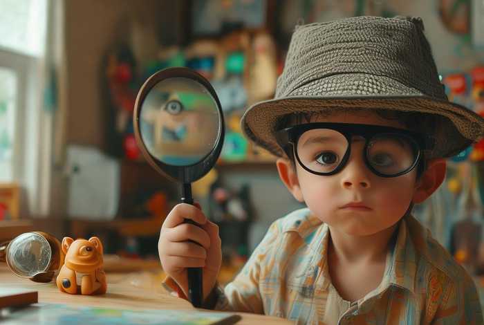 儿童故事神探小波、神探爱小波的故事