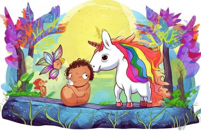 儿童故事插图 - 儿童故事插图素材