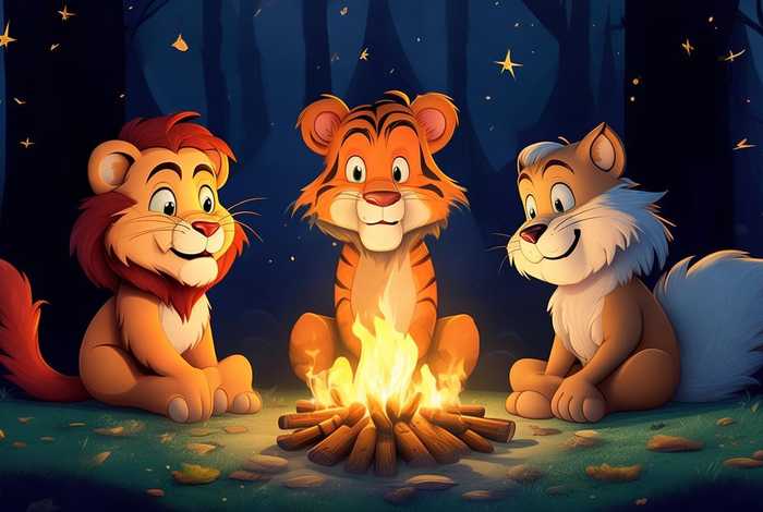 儿童睡前故事狮子老虎和狐狸(儿童故事大全睡前故事老虎和狐狸) 儿童睡前故事狮子老虎和狐狸(儿童故事大全睡前故事老虎和狐狸)