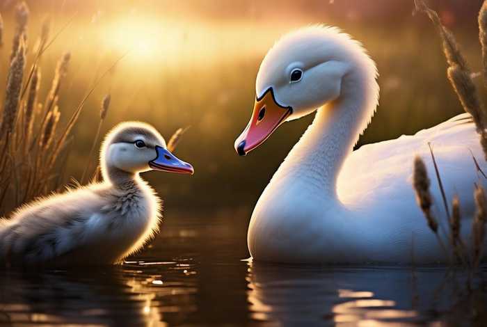丑小鸭变天鹅睡前故事文字、睡前故事丑小鸭变白天鹅