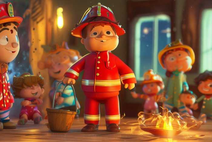 儿童故事消防员文字(消防员幼儿故事文字) 儿童故事消防员文字(消防员幼儿故事文字)