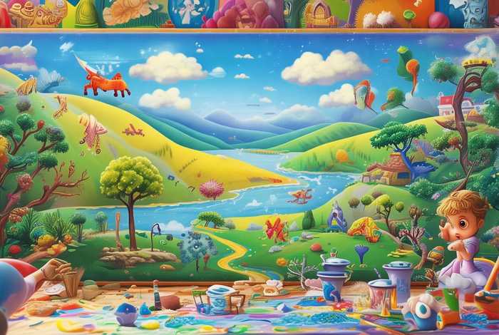 儿童绘画故事（小儿绘画故事）