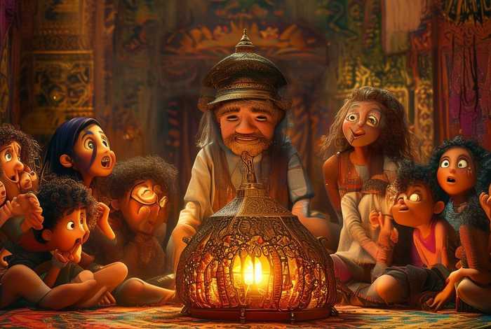 儿童故事一千零一夜播讲，少儿故事免费听一千零一夜