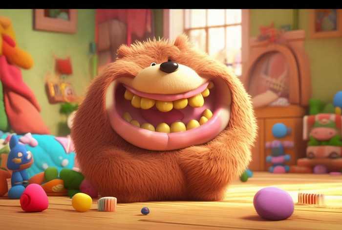 儿童故事小熊不刷牙 - 小熊不刷牙的幼儿故事