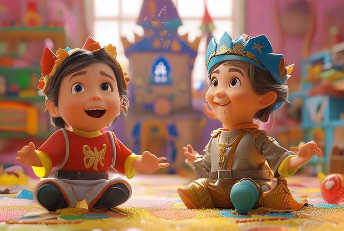 儿童有趣故事表演剧本2人（幼儿表演故事剧本6人）