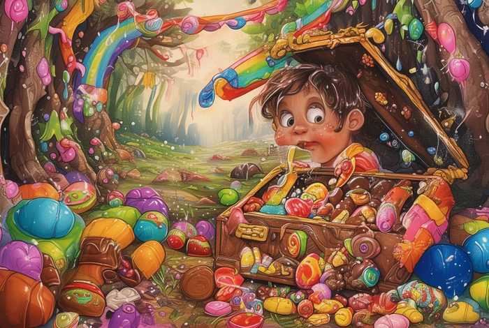 儿童巧克力事件，儿童巧克力故事绘本