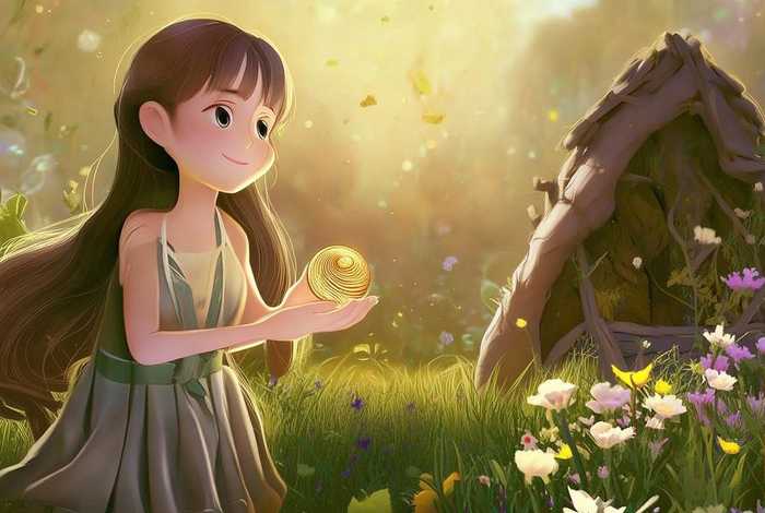 儿童故事田螺姑娘的故事、田螺姑娘的幼儿故事