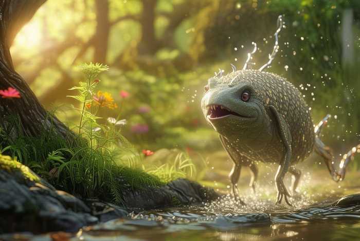 儿童文学童话故事小河妖（小河的故事视频）