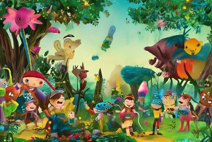 儿童故事创意作品，儿童故事创意