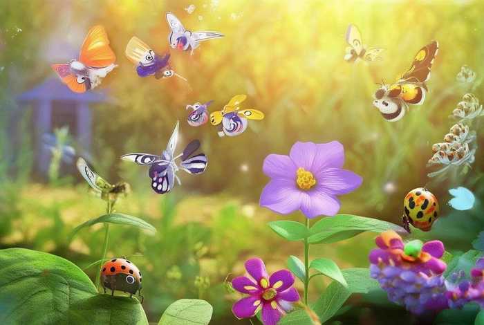 儿童故事牵牛花和她的朋友们，牵牛花和他的朋友们故事视频