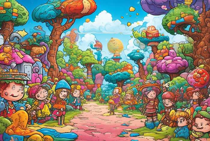 儿童漫画故事绘本图片 - 儿童漫画绘画图片