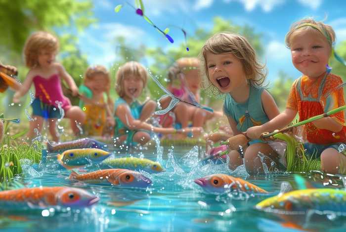 儿童故事3-6岁完整钓鱼版、钓鱼比赛幼儿故事 儿童故事3-6岁完整钓鱼版、钓鱼比赛幼儿故事