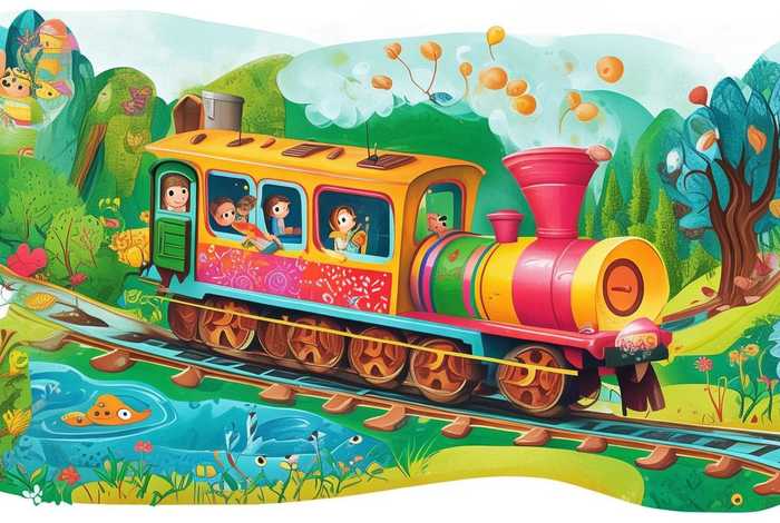 儿童故事火车书3-6岁（火车的故事幼儿故事）