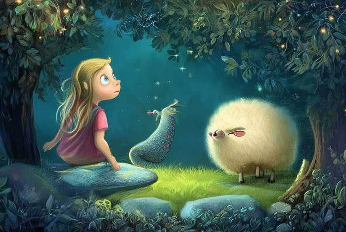 儿童睡前故事蛇吃羊的故事 - 蛇吃动物的故事视频