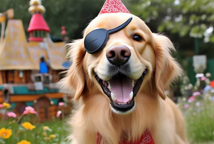 儿童故事狗狗打扮 - 狗狗打扮搞笑图片