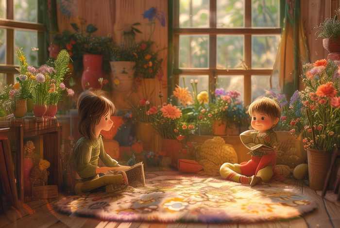 儿童睡前故事花匠（关于花的幼儿睡前故事）