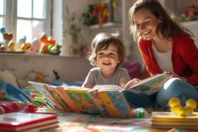 5岁的亮亮能讲很多儿童故事 - 亮亮3岁了,***妈给他讲故事,可是