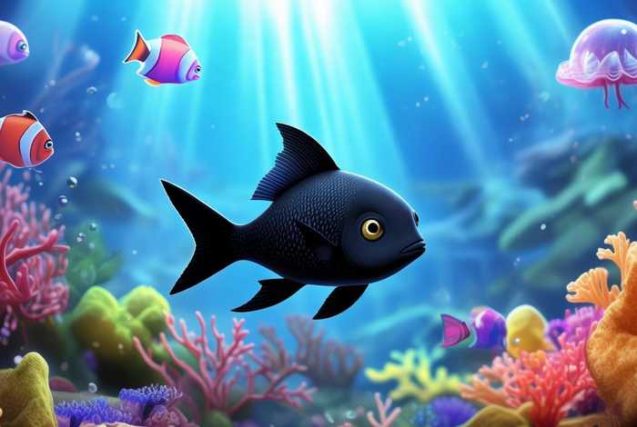 儿童经典故事《小黑鱼》、绘本故事《小黑鱼》视频