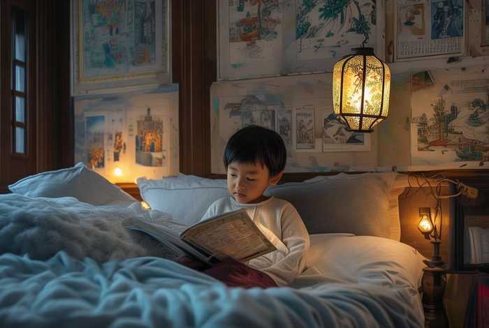 儿童睡前故事唐诗三百首朗诵视频、睡前故事古诗儿歌大全