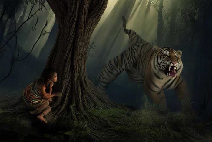 儿童故事老虎吃人、老虎吃人真实故事