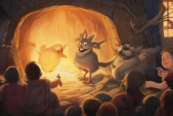 儿童古诗120首鸡和大灰狼，大灰狼和小鸡的故事 睡前故事