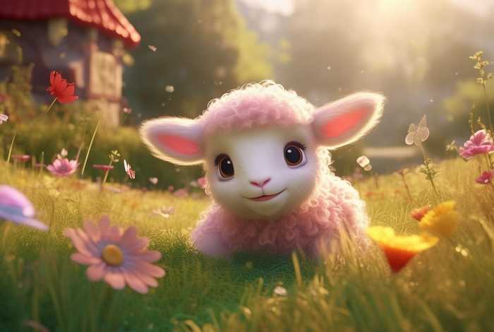 儿童故事绵羊 - 小绵羊幼儿故事