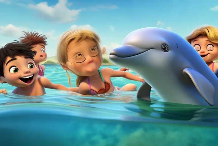 儿童海豚的故事 海豚的故事幼儿故事