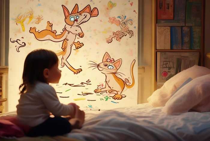 儿童睡前童话故事猫和老鼠的故事、猫和老鼠的故事婴幼儿睡前故事