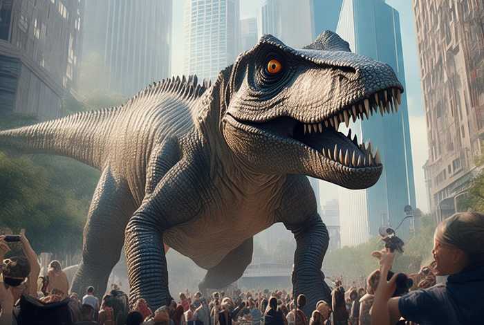 《城里来了大恐龙》故事内容 《城里来了大恐龙》故事内容是什么