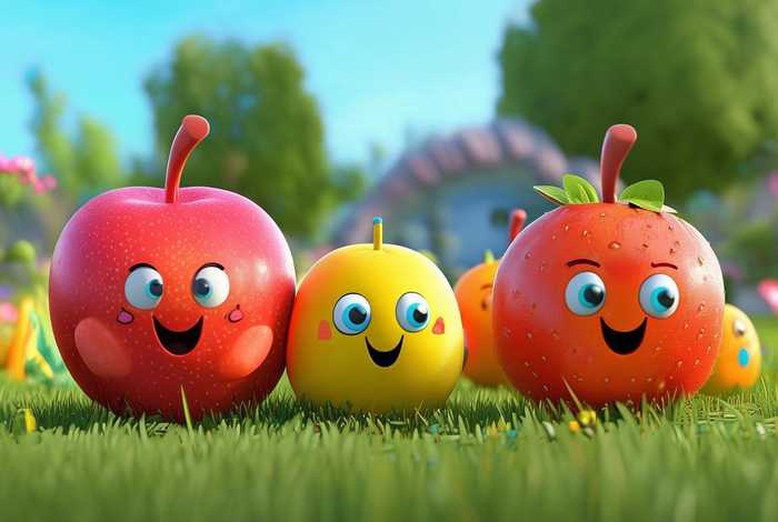 儿童故事水果宝宝 - 幼儿水果故事绘本 儿童故事水果宝宝 - 幼儿水果故事绘本