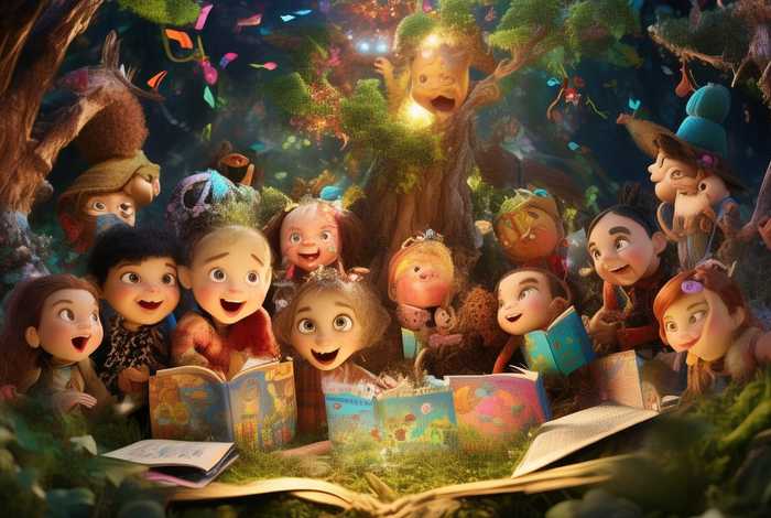 儿童故事文本；少儿故事文本