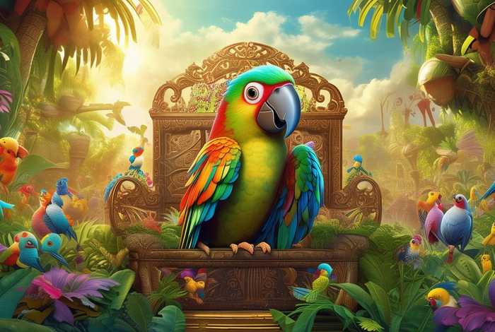儿童故事鹦鹉王国、鹦鹉国王故事体会