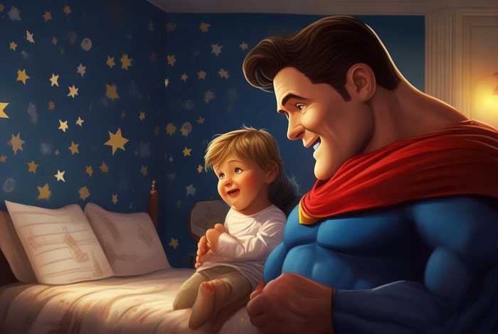 儿童故事超人的故事；超人的睡前故事