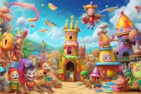 儿童创意绘画人物 - 儿童创意绘画人物作品